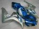 Discount 2006-2007 Blue Silver Honda CBR1000RR Motorcycle Fairings Kits Canada Discount 2006-2007 Blue Silver Honda CBR1000RR Motorcycle Fairings Kits Canada
