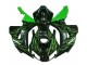 Discount 2006-2007 Green Flame Black Honda CBR1000RR Moto Fairings Canada Discount 2006-2007 Green Flame Black Honda CBR1000RR Moto Fairings Canada