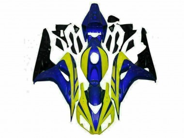 Discount 2006-2007 Blue Yellow Honda CBR1000RR Motorcycle Replacement Fairings Canada