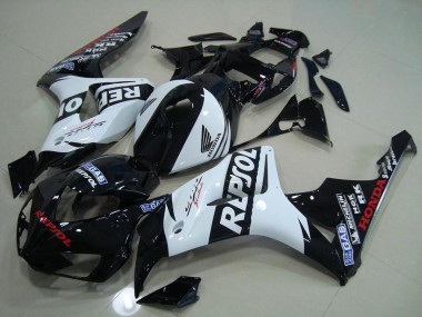 Discount 2006-2007 Black White Repsol Honda CBR1000RR Motorcycle Replacement Fairings Canada