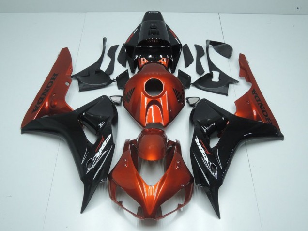 Discount 2006-2007 Orange and Black Honda CBR1000RR Motorcycle Fairing Canada Discount 2006-2007 Orange and Black Honda CBR1000RR Motorcycle Fairing Canada