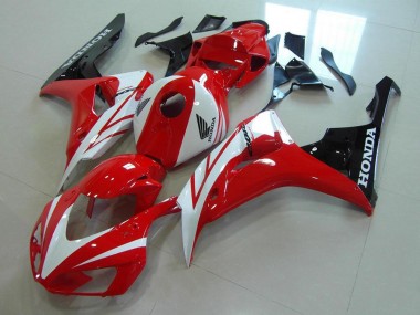 Discount 2006-2007 Red White Honda CBR1000RR Motorcycle Fairing Kits Canada