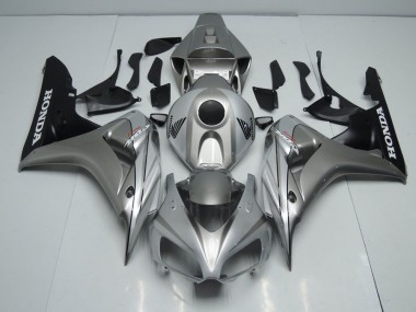 Discount 2006-2007 Silver Grey Honda CBR1000RR Motor Bike Fairings Canada