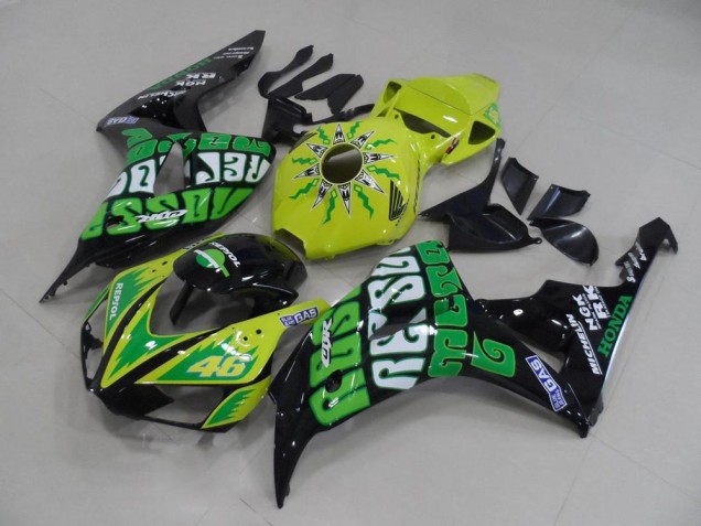Discount 2006-2007 Yellow Green Rossi Honda CBR1000RR Motor Fairings Canada Discount 2006-2007 Yellow Green Rossi Honda CBR1000RR Motor Fairings Canada