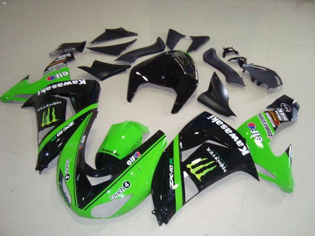 Discount 2006-2007 Green Monster Kawasaki ZX10R Motor Fairings Canada Discount 2006-2007 Green Monster Kawasaki ZX10R Motor Fairings Canada