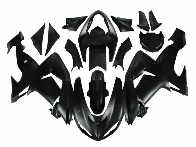 Discount 2006-2007 Matte Black Kawasaki ZX10R Motor Fairings Canada Discount 2006-2007 Matte Black Kawasaki ZX10R Motor Fairings Canada