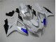 Discount 2006-2007 White Blue Suzuki GSXR 600/750 Motorcycle Fairings Canada Discount 2006-2007 White Blue Suzuki GSXR 600/750 Motorcycle Fairings Canada