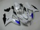 Discount 2006-2007 White Blue Suzuki GSXR 600/750 Motorcycle Fairings Canada Discount 2006-2007 White Blue Suzuki GSXR 600/750 Motorcycle Fairings Canada