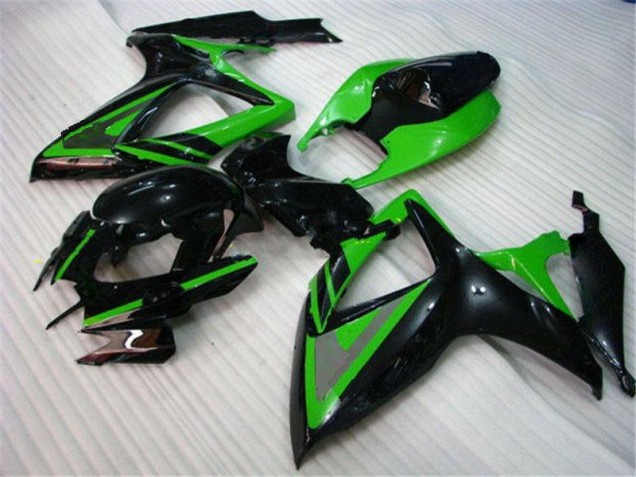 Discount 2006-2007 Green Black Suzuki GSXR 600/750 Motorcycle Bodywork Canada Discount 2006-2007 Green Black Suzuki GSXR 600/750 Motorcycle Bodywork Canada