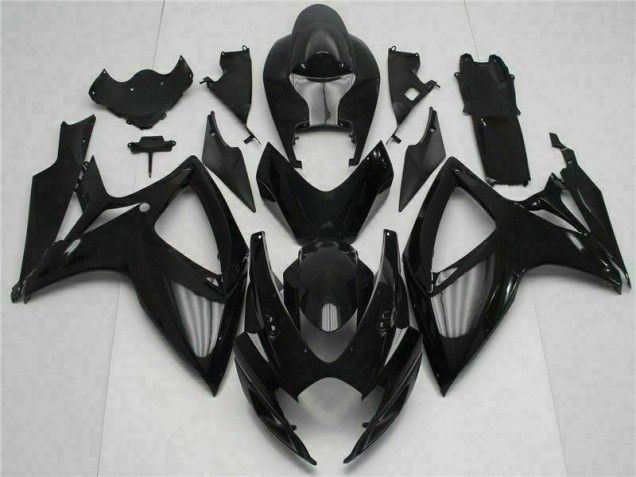 Discount 2006-2007 Black Suzuki GSXR 600/750 Bike Fairing Kit Canada Discount 2006-2007 Black Suzuki GSXR 600/750 Bike Fairing Kit Canada