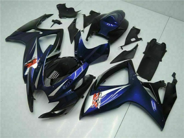 Discount 2006-2007 Black Blue Suzuki GSXR 600/750 Motorbike Fairing Kits Canada Discount 2006-2007 Black Blue Suzuki GSXR 600/750 Motorbike Fairing Kits Canada