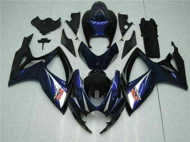Discount 2006-2007 Black Blue Suzuki GSXR 600/750 Motorbike Fairing Kits Canada Discount 2006-2007 Black Blue Suzuki GSXR 600/750 Motorbike Fairing Kits Canada