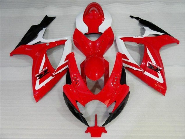 Discount 2006-2007 Red White Suzuki GSXR 600/750 Motorbike Fairing Canada Discount 2006-2007 Red White Suzuki GSXR 600/750 Motorbike Fairing Canada