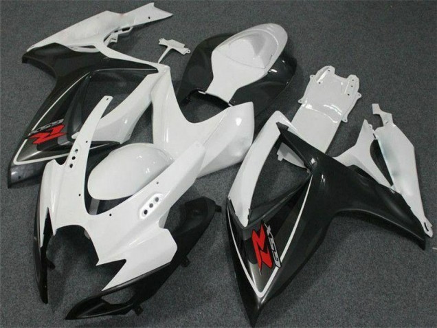 Discount 2006-2007 White Suzuki GSXR 600/750 Motorcycle Fairing Kits Canada Discount 2006-2007 White Suzuki GSXR 600/750 Motorcycle Fairing Kits Canada