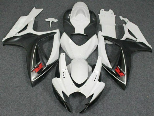 Discount 2006-2007 White Suzuki GSXR 600/750 Motorcycle Fairing Kits Canada Discount 2006-2007 White Suzuki GSXR 600/750 Motorcycle Fairing Kits Canada