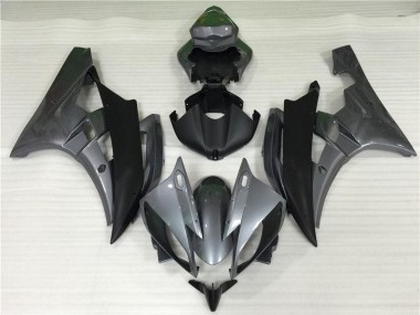 Discount 2006-2007 Grey Black Yamaha YZF R6 Bike Fairing Kit Canada