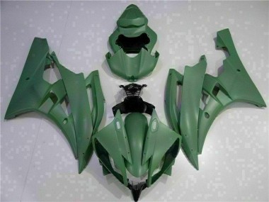 Discount 2006-2007 Green Yamaha YZF R6 Motorcycle Fairings Kit Canada