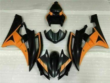 Discount 2006-2007 Black Orange Yamaha YZF R6 Motorcycle Fairing Canada