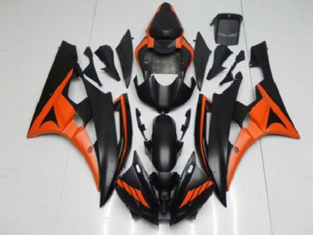 Discount 2006-2007 Orange Black Yamaha YZF R6 Bike Fairings Canada Discount 2006-2007 Orange Black Yamaha YZF R6 Bike Fairings Canada