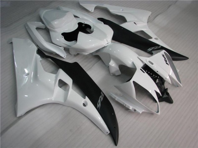 Discount 2006-2007 White Black Yamaha YZF R6 Motorcycle Bodywork Canada Discount 2006-2007 White Black Yamaha YZF R6 Motorcycle Bodywork Canada