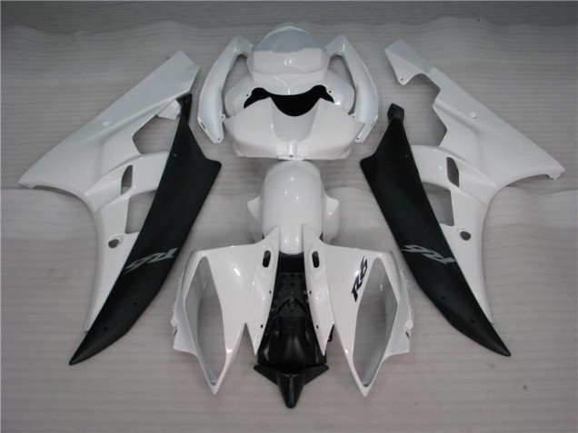 Discount 2006-2007 White Black Yamaha YZF R6 Motorcycle Bodywork Canada Discount 2006-2007 White Black Yamaha YZF R6 Motorcycle Bodywork Canada