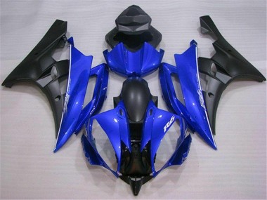 Discount 2006-2007 Blue Black Yamaha YZF R6 Motor Fairings Canada