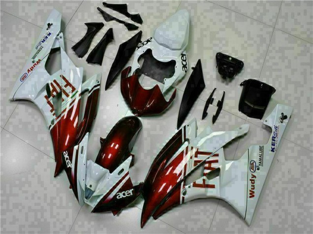 Discount 2006-2007 Brown White Yamaha YZF R6 Motorcycle Fairing Kit Canada Discount 2006-2007 Brown White Yamaha YZF R6 Motorcycle Fairing Kit Canada