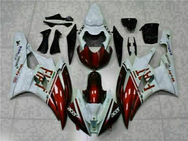 Discount 2006-2007 Brown White Yamaha YZF R6 Motorcycle Fairing Kit Canada