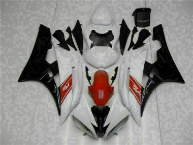Discount 2006-2007 White Black Yamaha YZF R6 Motorbike Fairing Canada