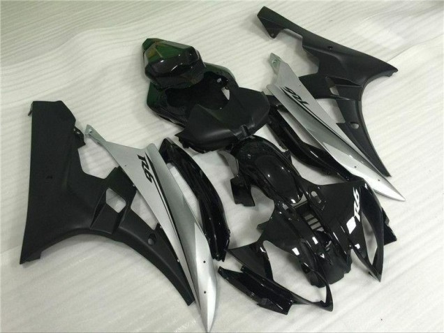 Discount 2006-2007 Silver Black Yamaha YZF R6 Motorbike Fairing Canada Discount 2006-2007 Silver Black Yamaha YZF R6 Motorbike Fairing Canada