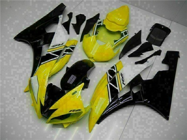 Discount 2006-2007 Yellow Black Yamaha YZF R6 Motorcycle Fairing Kit Canada Discount 2006-2007 Yellow Black Yamaha YZF R6 Motorcycle Fairing Kit Canada