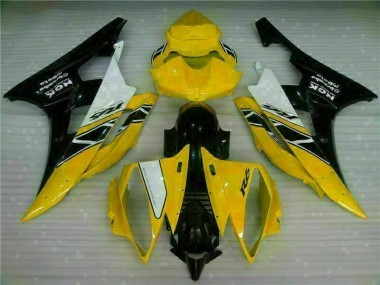 Discount 2006-2007 Yellow Black Yamaha YZF R6 Motorbike Fairing Canada