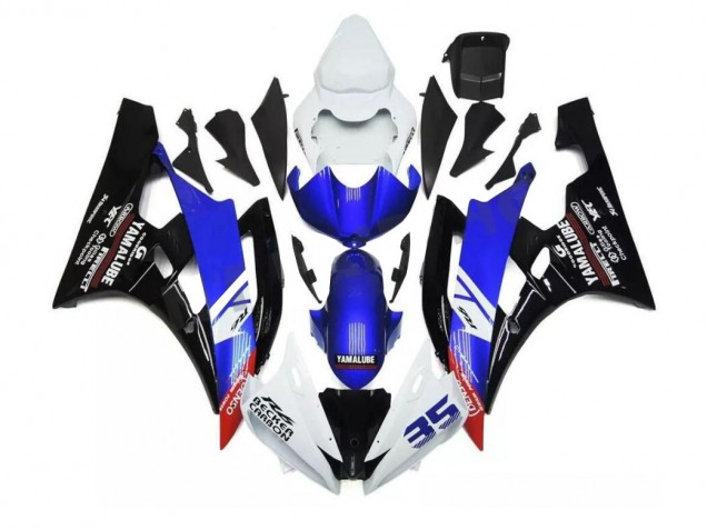 Discount 2006-2007 Blue White Yamaha YZF R6 Motorcycle Fairings Kit Canada Discount 2006-2007 Blue White Yamaha YZF R6 Motorcycle Fairings Kit Canada