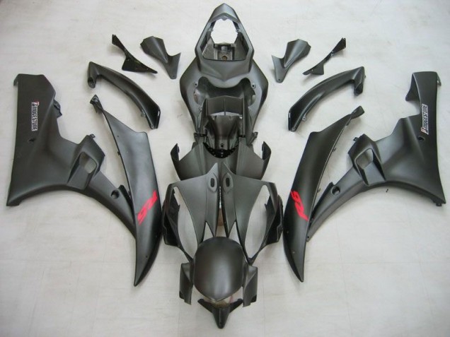 Discount 2006-2007 Matte Black Yamaha YZF R6 Motorcycle Fairing Kits & Bodywork Canada Discount 2006-2007 Matte Black Yamaha YZF R6 Motorcycle Fairing Kits & Bodywork Canada