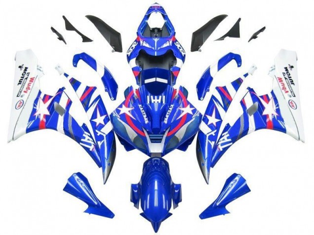 Discount 2006-2007 Blue Star Fiat Yamaha YZF R6 Replacement Motorcycle Fairings Canada Discount 2006-2007 Blue Star Fiat Yamaha YZF R6 Replacement Motorcycle Fairings Canada