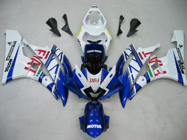 Discount 2006-2007 Blue White Motul Red Fiat Yamaha YZF R6 Motorcycle Fairings Kits Canada Discount 2006-2007 Blue White Motul Red Fiat Yamaha YZF R6 Motorcycle Fairings Kits Canada