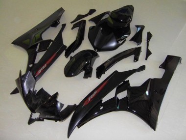 Discount 2006-2007 OEM Style Black Yamaha YZF R6 Motorcycle Fairings Canada