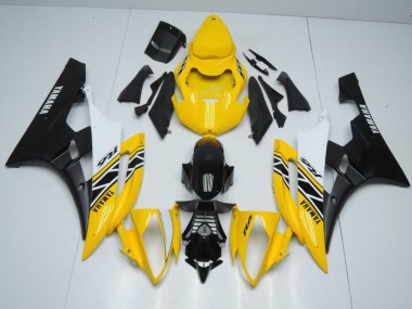 Discount 2006-2007 Yellow OEM Style Yamaha YZF R6 Motorcycle Fairings Kits Canada