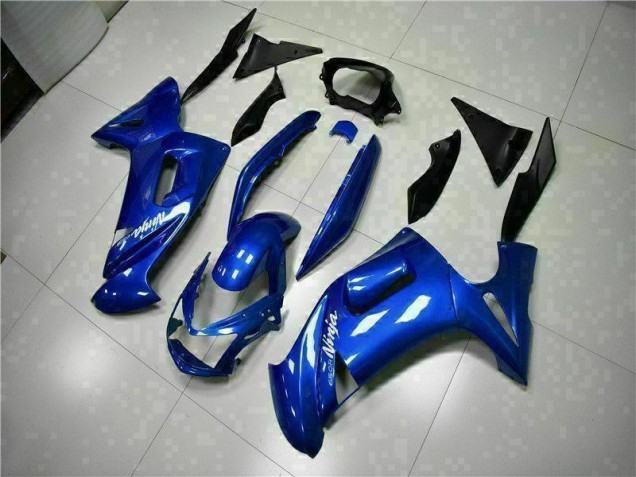 Discount 2006-2008 Blue Kawasaki EX650 Motorcycle Fairings Canada Discount 2006-2008 Blue Kawasaki EX650 Motorcycle Fairings Canada