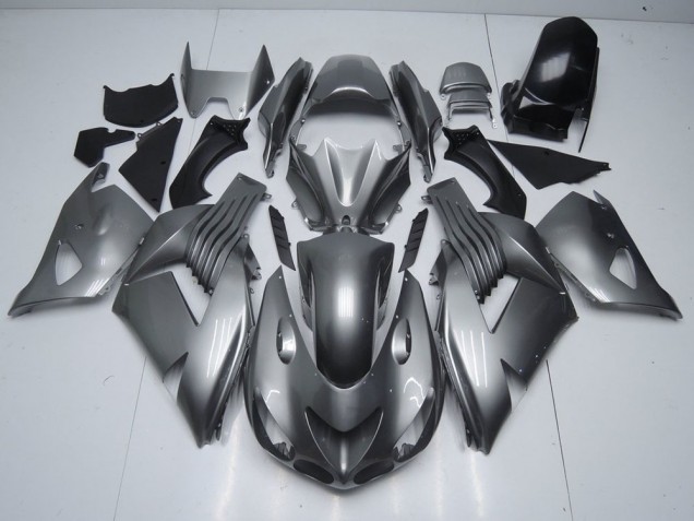 Discount 2006-2011 Glossy Grey Kawasaki ZX14R ZZR1400 Replacement Motorcycle Fairings Canada Discount 2006-2011 Glossy Grey Kawasaki ZX14R ZZR1400 Replacement Motorcycle Fairings Canada