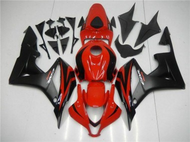 Discount 2007-2008 Black Red Honda CBR600RR Motor Bike Fairings Canada