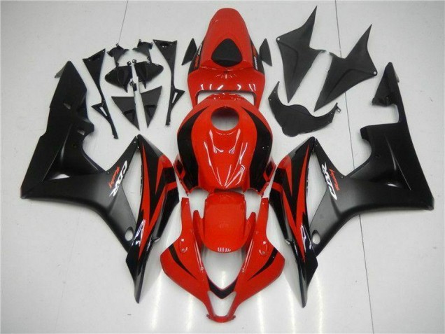 Discount 2007-2008 Black Red Honda CBR600RR Motor Bike Fairings Canada Discount 2007-2008 Black Red Honda CBR600RR Motor Bike Fairings Canada