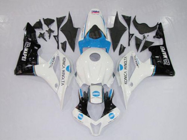Discount 2007-2008 White Blue Black Honda CBR600RR Motorbike Fairing Kits Canada Discount 2007-2008 White Blue Black Honda CBR600RR Motorbike Fairing Kits Canada