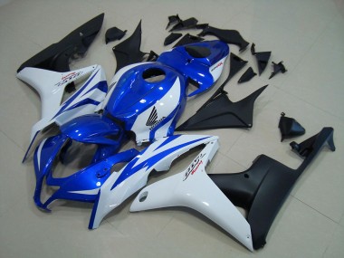 Discount 2007-2008 Blue White Matte Black Honda CBR600RR Motorcycle Replacement Fairings Canada
