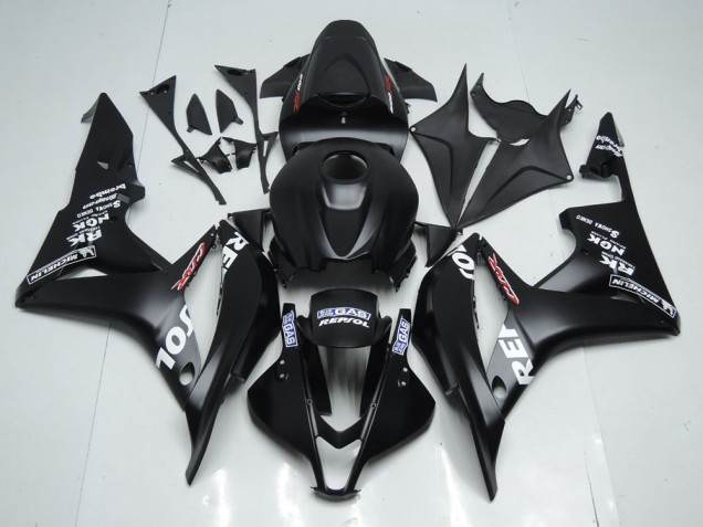 Discount 2007-2008 Matte Black Repsol Honda CBR600RR Motorcycle Fairings Canada Discount 2007-2008 Matte Black Repsol Honda CBR600RR Motorcycle Fairings Canada