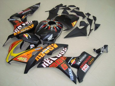 Discount 2007-2008 Matte Black Rossi Honda CBR600RR Motorcycle Fairing Kits Canada