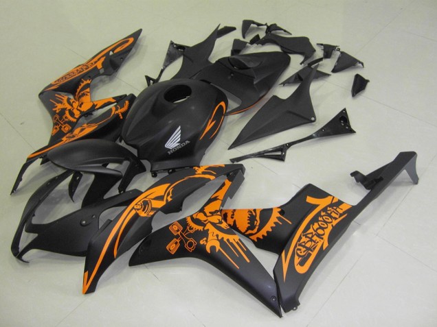 Discount 2007-2008 Matte Black Orange Sticker Honda CBR600RR Motorbike Fairing Canada Discount 2007-2008 Matte Black Orange Sticker Honda CBR600RR Motorbike Fairing Canada