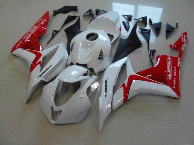 Discount 2007-2008 White Red Race Version Honda CBR600RR Motorbike Fairing Canada Discount 2007-2008 White Red Race Version Honda CBR600RR Motorbike Fairing Canada