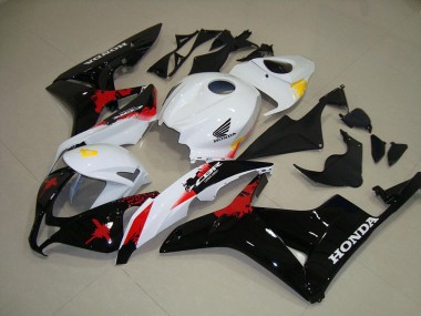Discount 2007-2008 White Black Red Honda CBR600RR Motorbike Fairing Canada