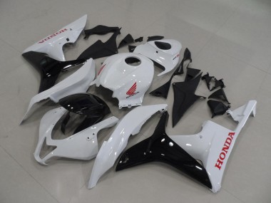 Discount 2007-2008 White Black Honda CBR600RR Replacement Motorcycle Fairings Canada